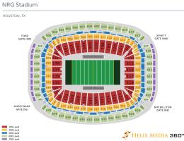 Reliant Stadium Seating Chart 3d