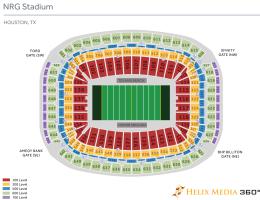 NRG Stadium Seating 