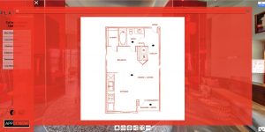 360 Virtual Tour Floor Plan Feature