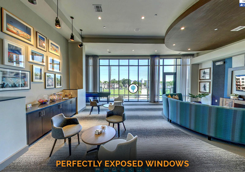 perfectly exposed windows